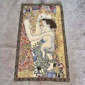 New Metrax Craye Gustav Klimt The 3 Ages Of Woman/Mother & Child Wall Tapestry